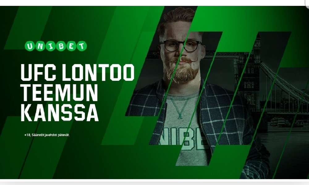 Voita UFC-matkapaketti kahdelle Lontooseen - osallistu Unibetin korkein kerroin -kisaan.