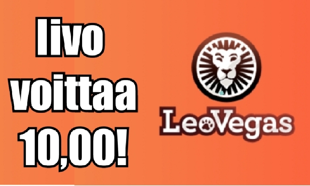LeoVegasilta kerroin 10 Iivon voitolle.