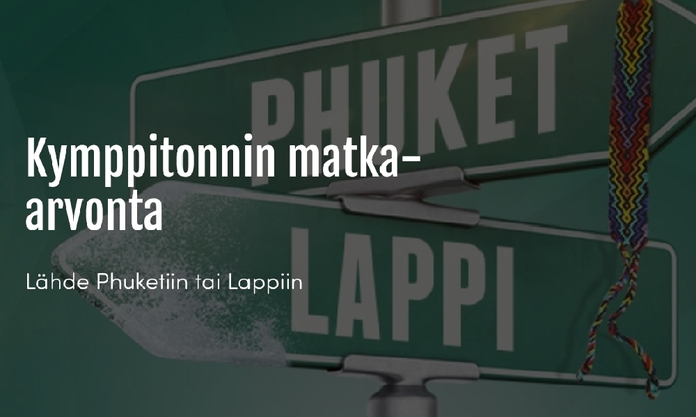 Casinohuoneen Reissaa kuin kroisos -arvonnassa voit voittaa luksusmatkan.
