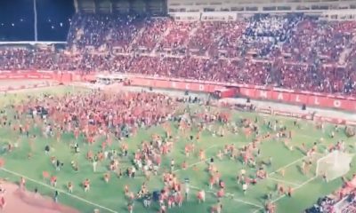 Pippurisumutteet ei estänyt kannattajia, kun Mallorca juhli myöhään sunnuntai iltana Espanjan korkeimalle sarjatasolle nousua.