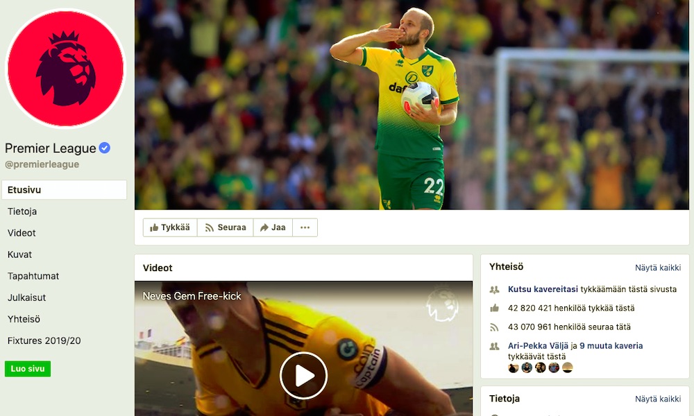 Teemu Pukki nousi maailmanlaajuiseksi ilmiöksi ja hän on esimerkiksi yksi suosituimmista puheenaiheista Twitterissä.